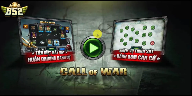 Giới thiệu về trò chơi quay hũ đổi thưởng Call of war